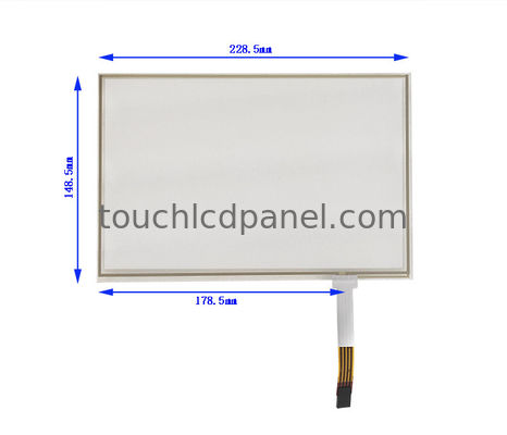 購入 217 X 136.2mm 10.1 インチ抵抗タッチスクリーン FPC接続応答時間 10ms online manufacture