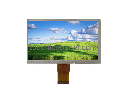 7インチ液晶ディスプレイパネル 400 Cd/m2 明るさと1024x600解像度