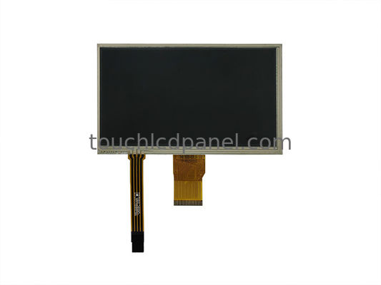 7インチ 1024x600 LCD パネル 4ピン 2.54 ハウジング抵抗タッチ パネル 産業用制御 パネル