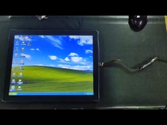 15インチ 1024x768 TFT-LCD パネル フラッシュマウント用 5ワイヤレシシブタッチパネル