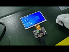 7インチ液晶ディスプレイパネル 400 Cd/m2 明るさと1024x600解像度